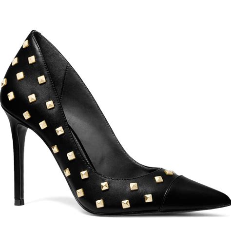 michael michael kors keke logo and leather cap-toe pump|Women's MICHAEL Michael Kors Keke Toe Cap Pump.